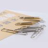 Colorful Silver Nickel-Plated Paper Clips - Creative 50mm Bookmarks