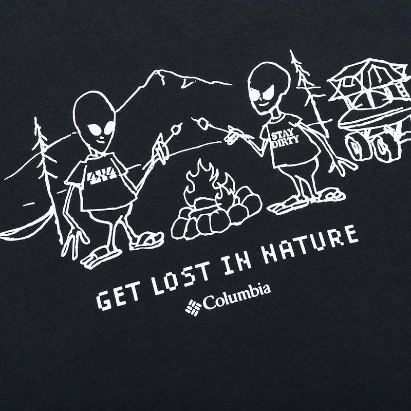 Columbia Men's Graphic Print Crew Neck Outdoor Sport Short Sleeve T-shirt AE2306-011