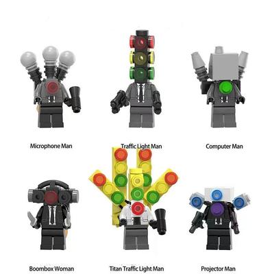 TV Signal Light Assembly Building Blocks Toys