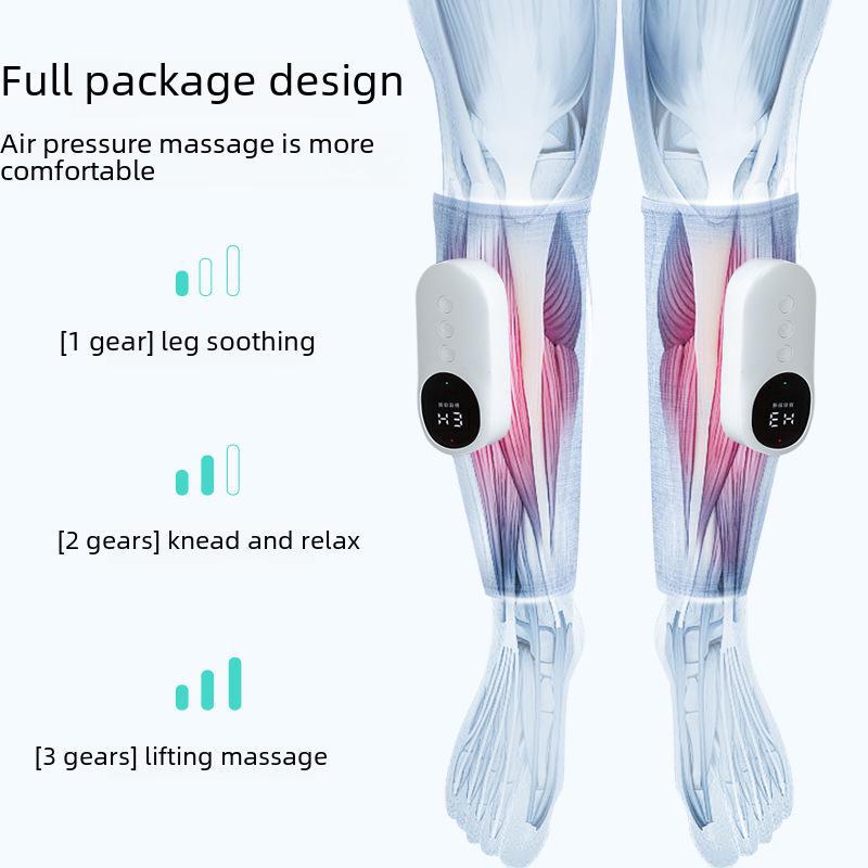 Smart Electric Leg and Calf Massager with Air Wave Circulation & Heating