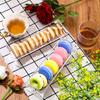 Acrylic Clear Cracker Tray Rectangular Cracker Holder Biscuit Serving Tray Food Display Stands Party Appetizer Serving Tray