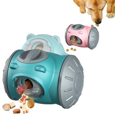 Köpek Yavaş Yiyici Oyuncaklar İnteraktif Bulmaca Dayanıklı Köpek Maması Dağıtıcısı Zihinsel Ödül Uyarımı Kovalama Yuvarlanan Yavru Oyuncak Evcil Hayvan Malzemeleri