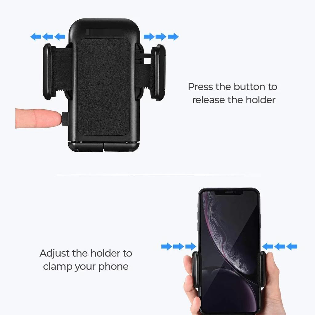 Uniwersalny Uchwyt Samochodowy na Telefon z Długim Gęsim Szyją Regulowany Wytrzymały Uchwyt Samochodowy na Telefon Chwyt Elastyczny Uchwyt Samochodowy na Szybie