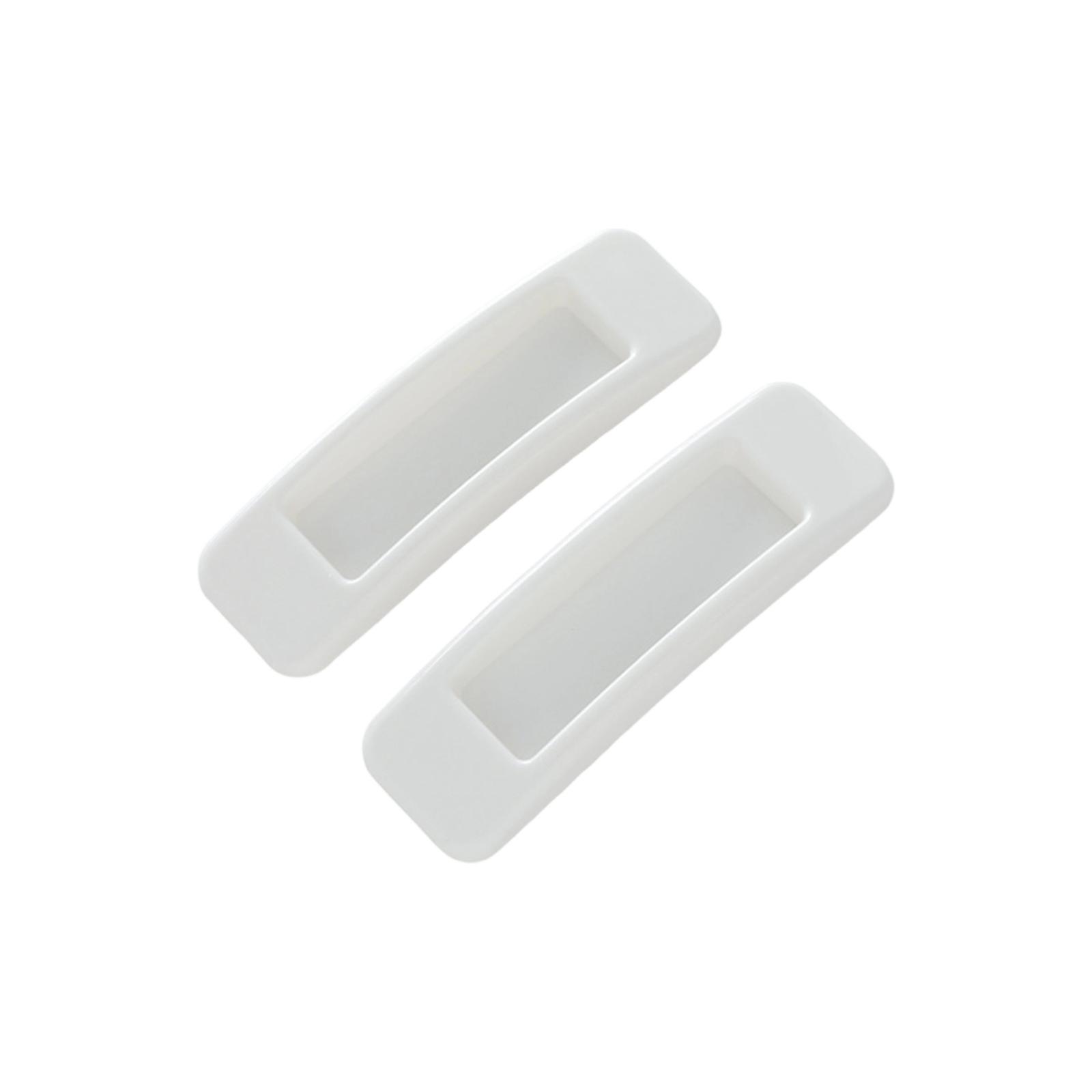 

Дверная ручка, вставная многофункциональная ручка, домашняя прямоугольная ручка, стеклянная дверь и окно, раздвижная дверь, двухтактная вспомогательная дверная ручка One Size белый