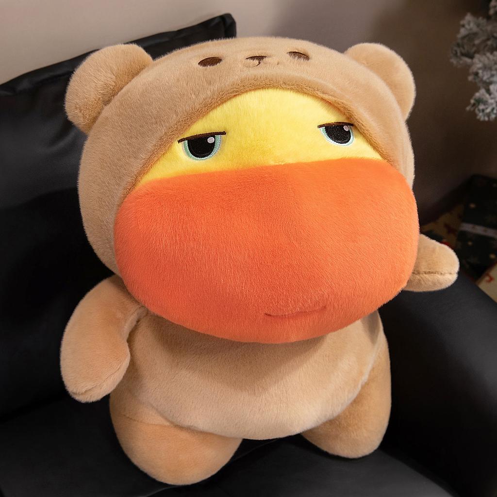 Popular Capybara Lulu Doll Turned Into Lulu Plush Toy Doll Doll Sleeping Throw Pillow Birthday Gift