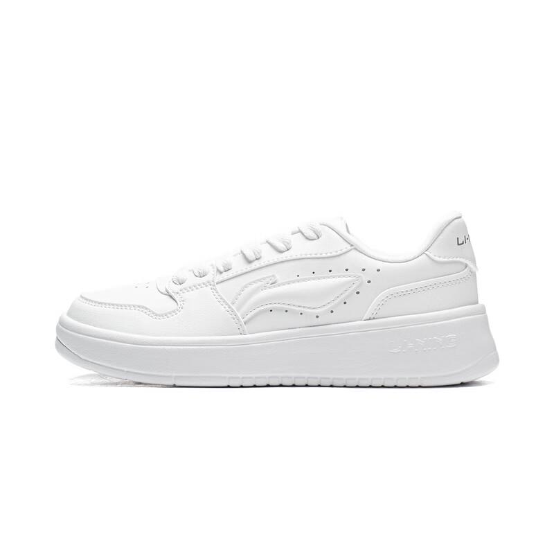 Li-Ning Women's Yuanbao White Casual Skate Shoes