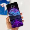 Silicone Phone Case For Samsung Galaxy J4 J6 Plus J8 2018 Oil Flower Fashion Soft Back Cover On Samsung J6 2018 J6+ J610F Case