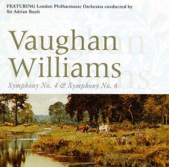 

CD VAUGHAN WILLIAMS - Symphony No. 4 & Symphony No. 6 4611172 Belart 1995 Japan Classical Used