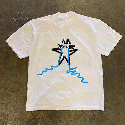 Summer Pattern Printed Tshirt Casual Fashion Harajuku Street Style Tshirt Suitable For Both Unisex And Unisex