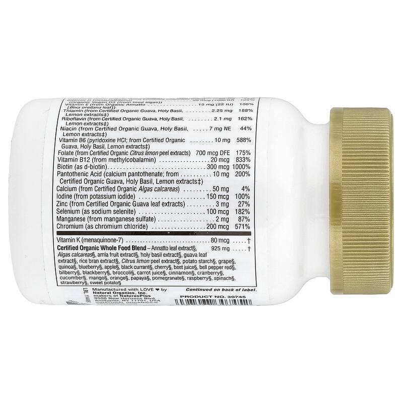 Source of Life Garden®, Organic Men's Once Daily Multi, Iron Free, 30 Vegan Tablets
