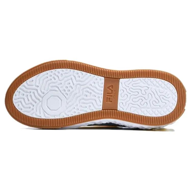 Fila Core Viva Fashion Icona Skate Shoes 'White Blue Yellow' (Unisex) Skate Shoes F12M323201FBA