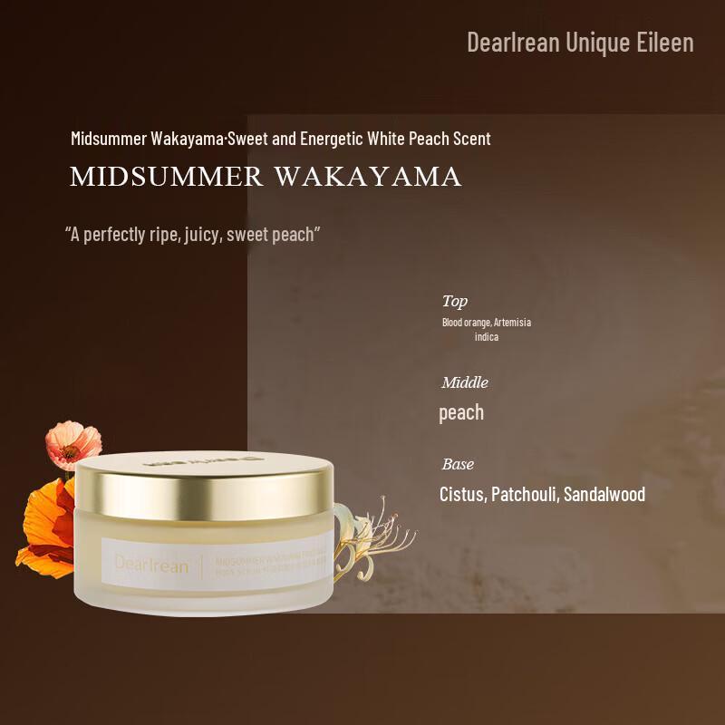

Unique Irene Midsummer Wakayama Scented Body Scrub