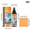 Car Mirror Cleaning Rainproof Anti-fog Water Repellent Coating Agent Glass Spray Waterproof Car Glass Rainproof Agent with Towel
