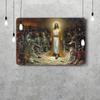 Divine Mercy Jesus Christ Religious Wall Art Print Picture Retro Tin Sign Poster Decorative Plaque Metal Plate Wall Decor