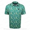Herren Golf T-Shirt Kurzarm Sport Freizeit Poloshirt Outdoor Hohe Qualität Atmungsaktives Gewebe Sporttrikot Business Poloshirt