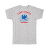 Gift T-Shirt : Santa Monica USA Surfer Tropical Souvenir Travel