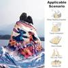 1pc Stitch Printing Blanket - Soft, All-Season Throw for Living Room, Bedroom,Personalized Gift with Adorable Cartoon Design