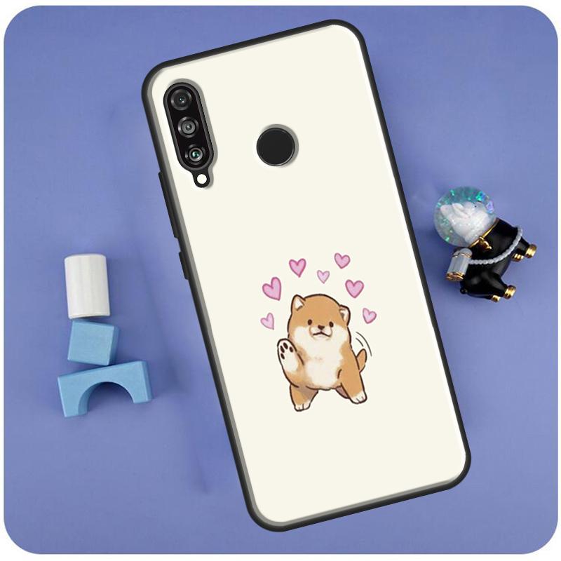 Cute Kawaii Shiba Inu For Huawei Nova 11 Pro 9 10 SE 7i 8i 11i 12i Y60 Y61 Y70 Y72 Y73 Y90 Y91 P30 P40 Lite Case