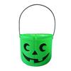 Halloween Candy Bucket Pumpkin Skull Bucket Trick or Treat Bucket with Handle for Kids Halloween Party Decoration