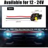 Yourkar 2 PCS Wiring Harness Headlight Plug, 9005 9006 9012 HB3 HB4 Female Adapter Wiring Harness Sockets Wire, Headlight Connectors for Headlights