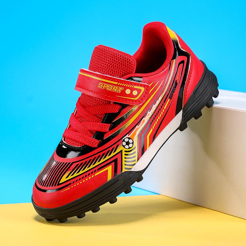 New Kid Boys TF Sneakers Professional Football Boots Non-Slip Soccer Shoes Ultralight  Match Comfortable Sports Shoes Unisex