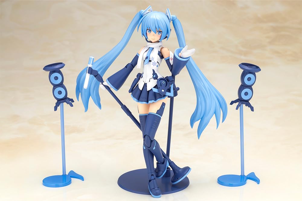 Kotobukiya Frame Arms Girl Frame Music Girl Snow Miku Another Color 150mm Plastic Model Ver. (Approx. tall, Non-scale Kit)