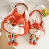Zootopia Nick Plush Shoulder Bag With Cartoon Design For Kids And Teens
