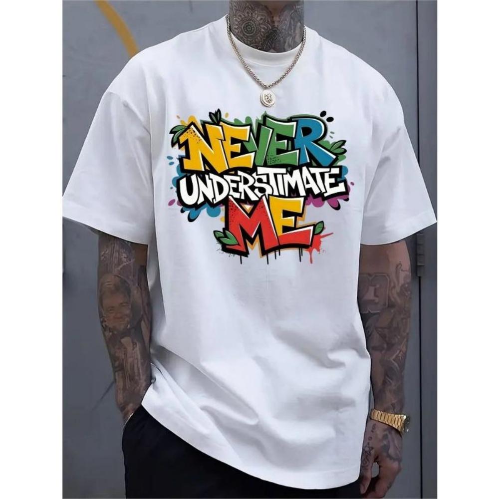 

European Sizes Men S Fashion Trend Round Neck T-shirt _ Versatile Short Sleeve, Travel_Summer_Beach, Fitness_Running_Training, Casual Style S чёрный