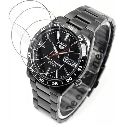 Hongwu Herren Automatikuhr Seiko 5 Schwarzes Snke03kc Schutzfolie Hohe Empfindlichkeit