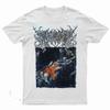 New PSYCHOPHAGIA - AROUSAL EUPHORIC DEBAUCHERY WHITE Printed Unisex Street Fashion Trendy Short Sleeve Pure Cotton Round Neck
