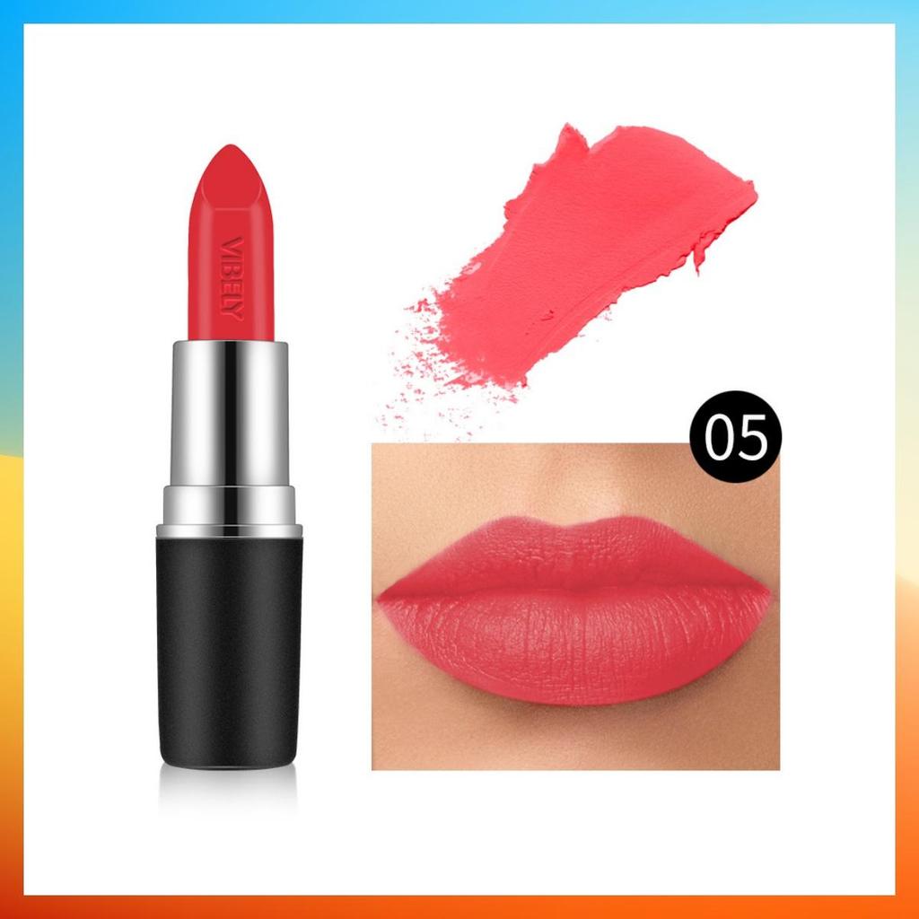18 Colors Waterproof Matte Lipstick Professional Makeup