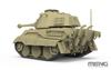 Meng-Model World War Toon Series German Heavy Tank King Tiger with Henschel Turret, Pre-Colored Plastic Model Kit MWWT021 (Tank)