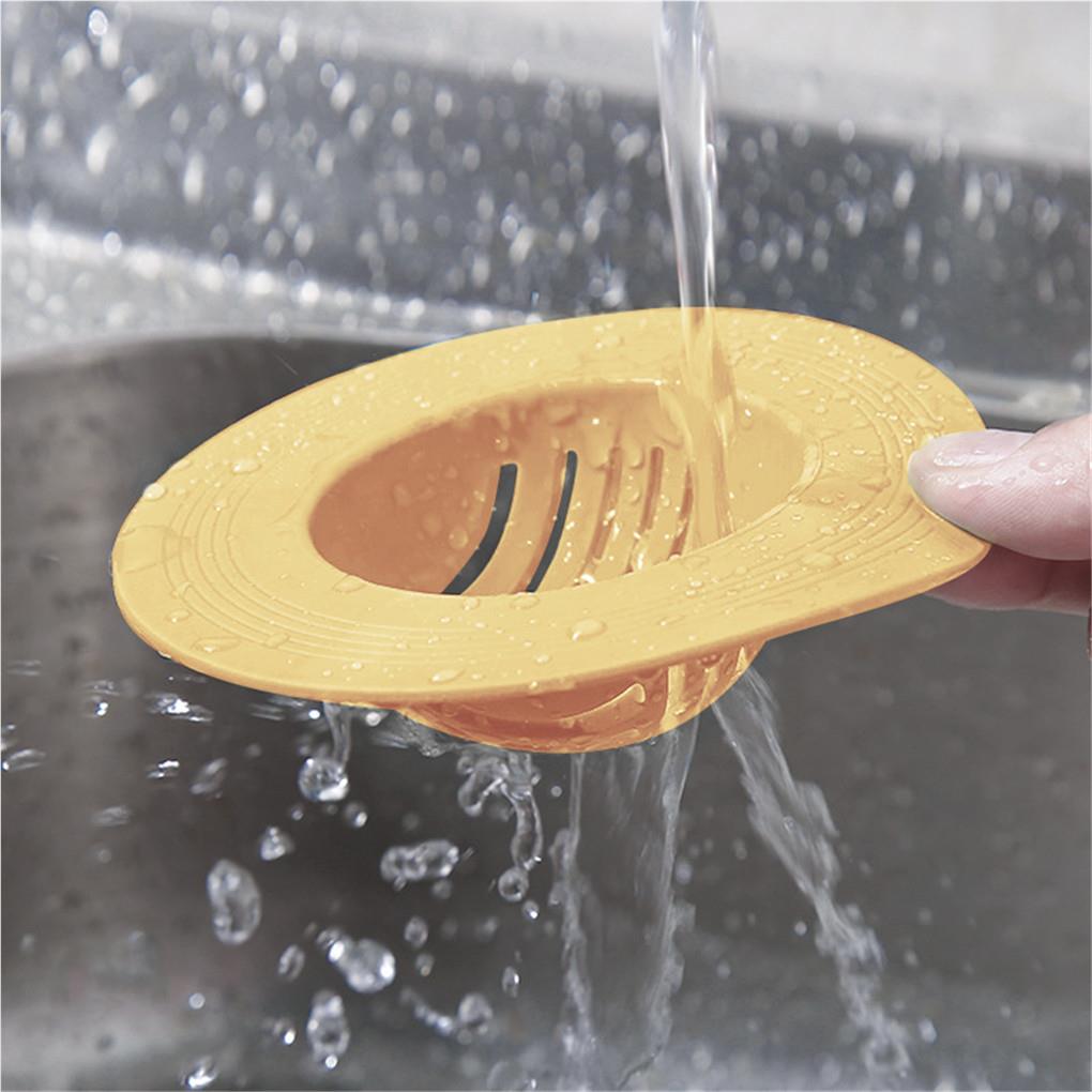 Kitchen Sink Stopper Bathroom Hair Catcher Flexible Shower Anti Blocking