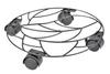 Stand On Wheels For A 30Cm Flowerpot, Model Sw0010 Plantina
