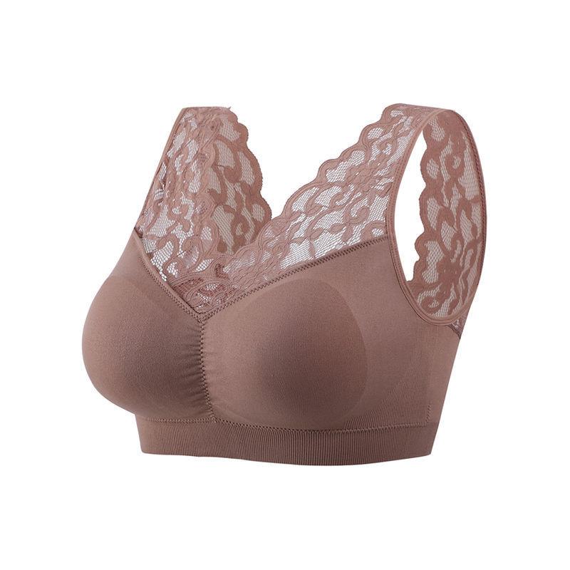Lenjerie de corp Femei Gather No Steel Ring Sutien Dantela Sexy Wrap Vest Vest Sutien
