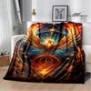 3D Phoenix printed blanket Flannel Warm blankets Soft and comfortable blanket bed linings cubre cama Birthday Gift