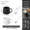 High-End Ceramic Mug for Home or Office - Men's Coffee & Tea Cup