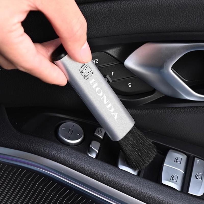 Car Retractable Air Outlet Cleaning Brush Dust Small Soft Brush For Honda Accord Civic FIT CRV Jazz HRV Vezel CRZ City CRX Pilot