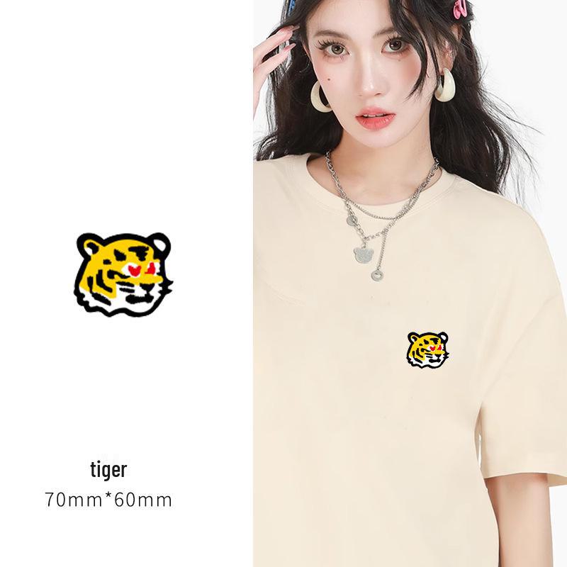 New Heat Transfer Stickers: Decorative Patterns for Couple's T-Shirts