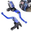 Brake Clutch Master Cylinder Levers For Motorcycle Brake Clutch Master Cylinder Levers Universal Aluminum Handlebar T1Q7