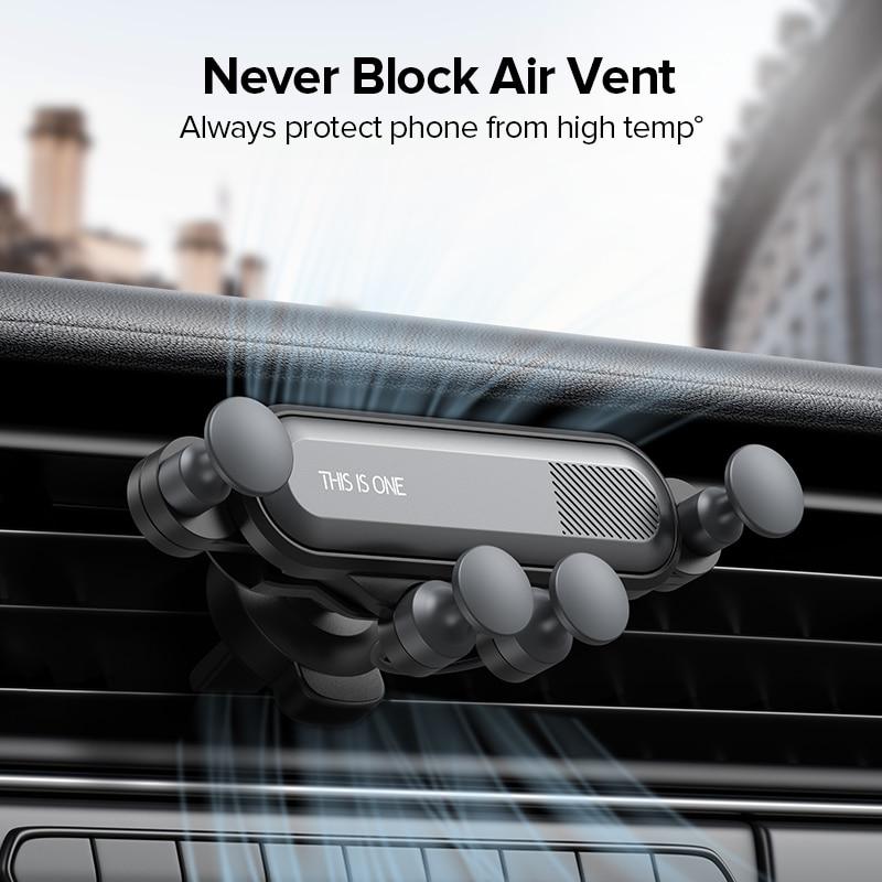 Car Phone Holder Mobile Stand Smartphone GPS Support Mount For iPhone 13 12 11 Pro 8 Samsung Huawei Xiaomi Redmi LG