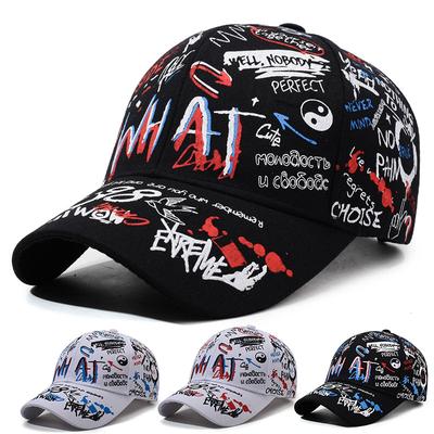 Graffiti Print Caps Unisex Baseball Caps