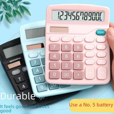 Calcolatrice vocale ad energia solare per studenti e ufficio