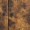 Sideboard Smoked Oak 89 x 34.5 x 80 cm Wood Based Panel