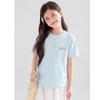 Girls' Short-Sleeve Summer Loose Base Layer T-Shirt for Medium and Large Children & Teens