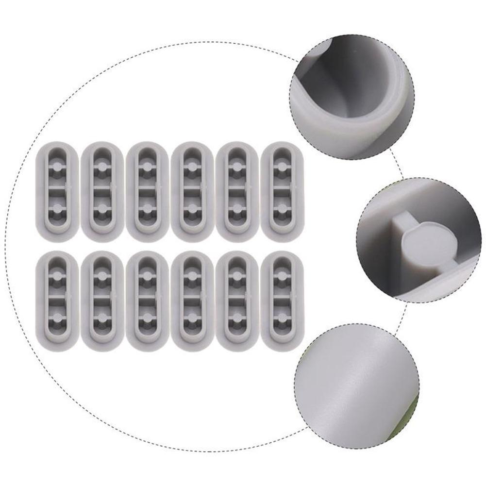 12pcs Seat Or Top Cover Toilet Seat Shock-proof Buffers Bumpers Replacement For Pads Accessories Parts Toilets Accessories