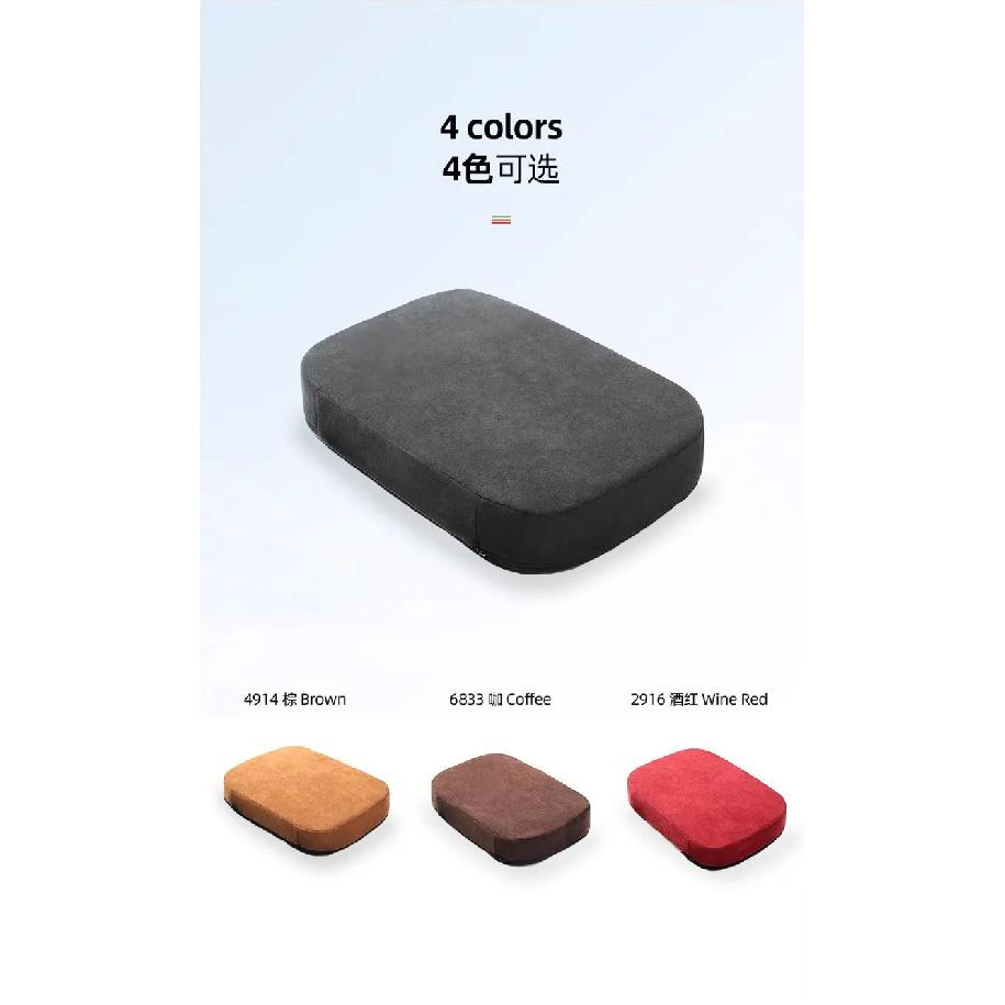 Manufacturer direct sales universal central armrest box protective cover suede car armrest box pad height pad wholesale