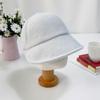 Women's Fur Bonnet Winter Wide Brim Hat