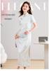 ORIGIN New Chinese Style Printed Long Dress