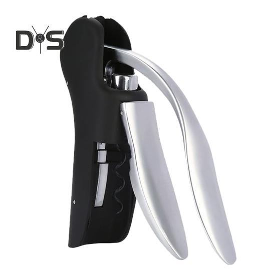 Wine Bottle Opener Vertical Lever Corkscrew Ergonomic Handle Non-Slip Multifunctional Quick Open Beverages Bottle Tool Home Bar Supplies